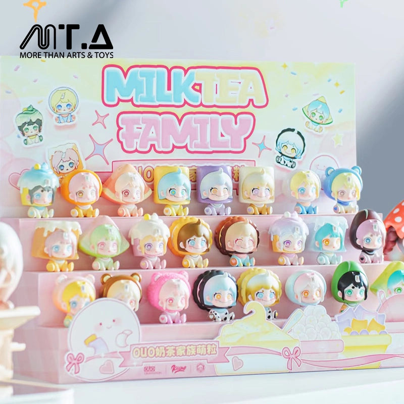 OUO Milk Tea Family Series Mini Beans Blind Box