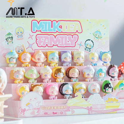 OUO Milk Tea Family Series Mini Beans Blind Box