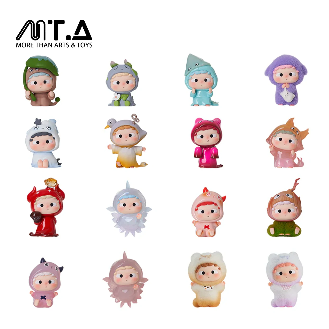 OZAI The Hooded Adventures Series Blind Box Mini Figures