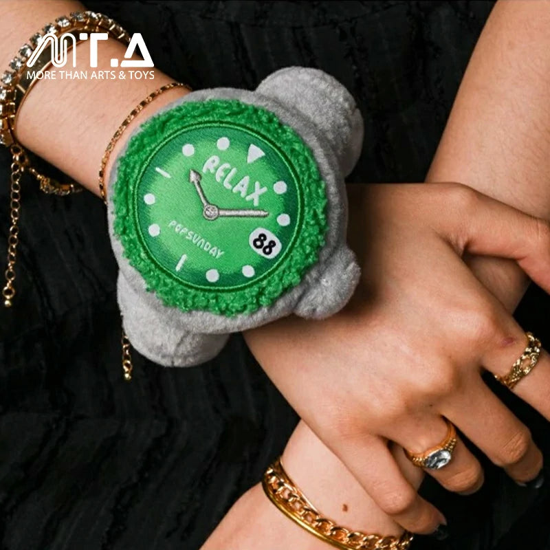 POP SUNDAY & Relax Watch Plush Pendant Blind Box