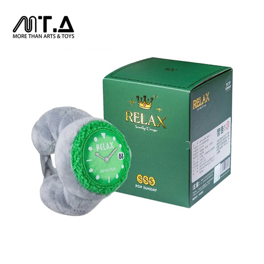 POP SUNDAY & Relax Watch Plush Pendant Blind Box