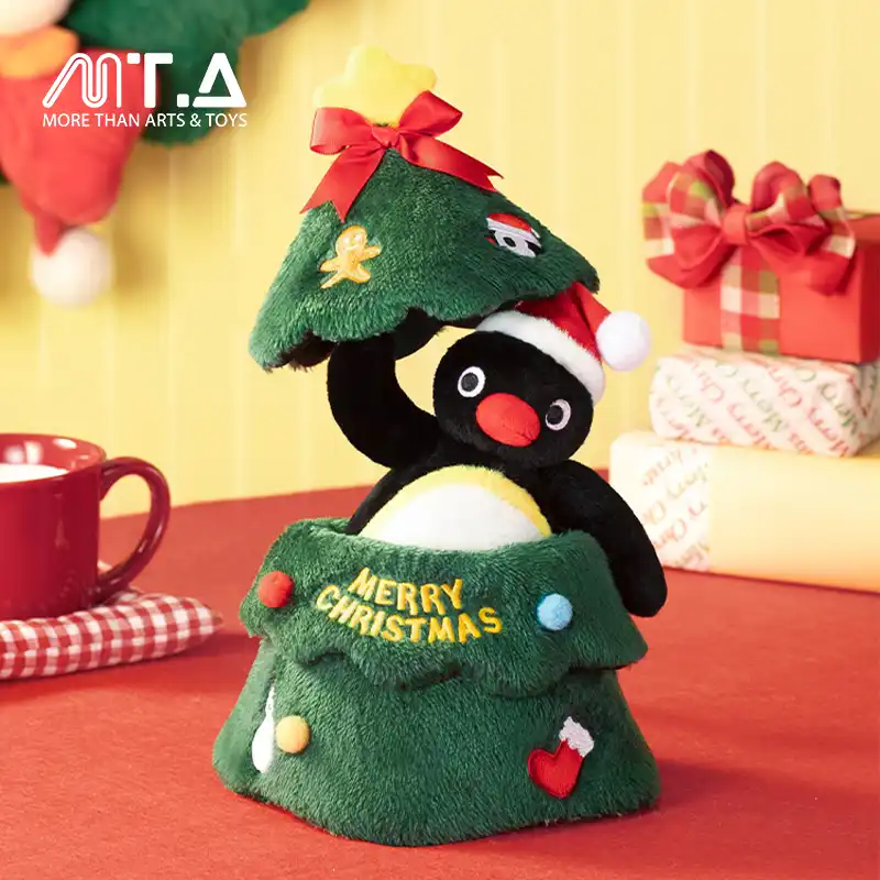 Pingu Christmas Tree Plush Toy