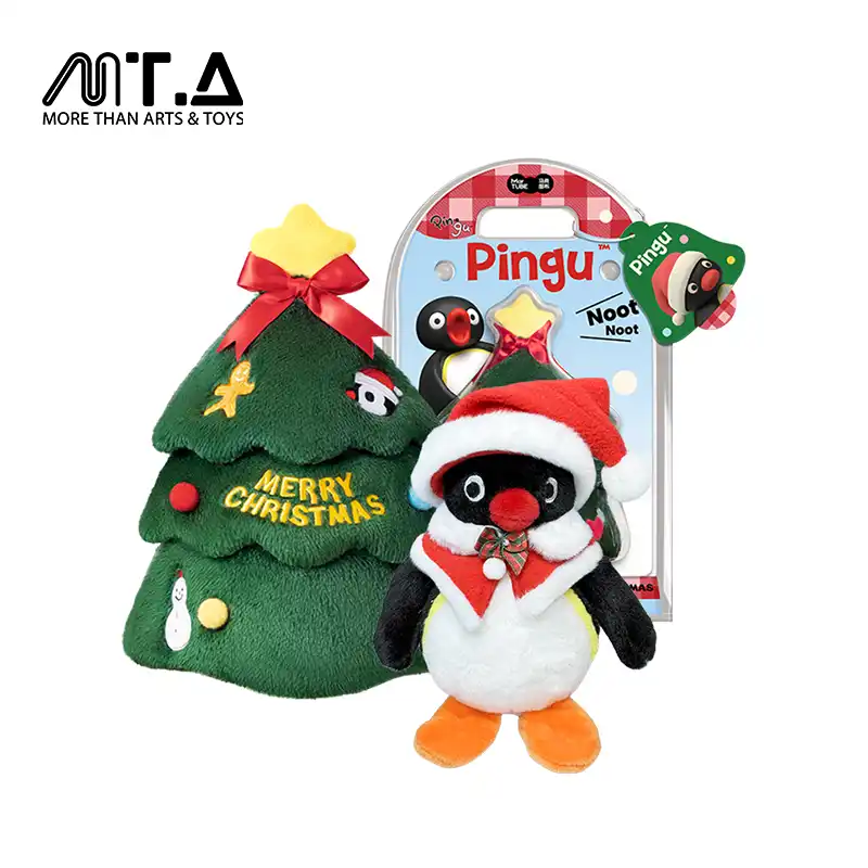 Pingu Christmas Tree Plush Toy