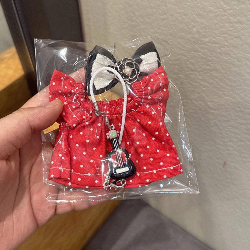 10–15cm Plush Doll Dress & Accessories Set