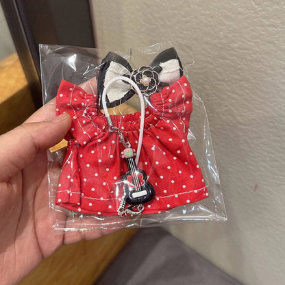 10–15cm Plush Doll Dress & Accessories Set
