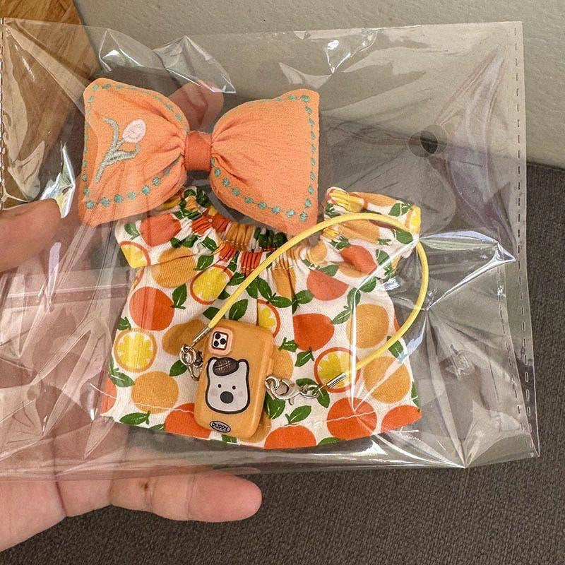 10–15cm Plush Doll Dress & Accessories Set