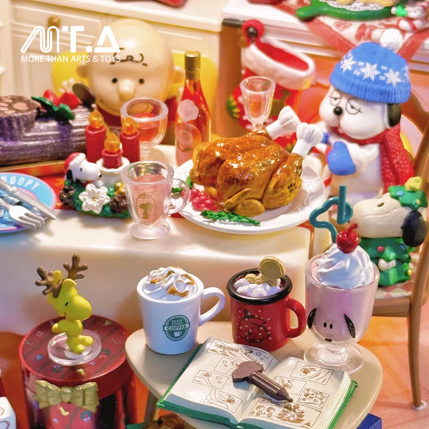 Re-Ment Peanuts Snoopy's Christmas Night Blind Box