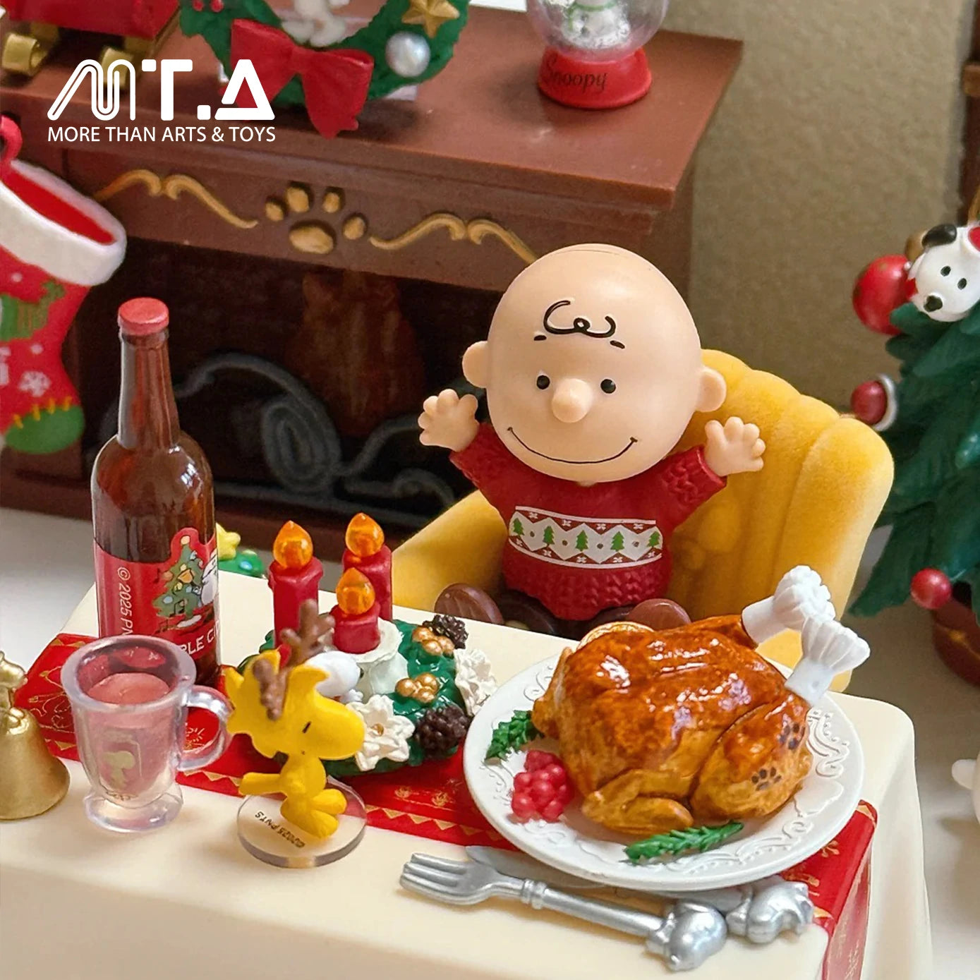 Re-Ment Peanuts Snoopy's Christmas Night Blind Box