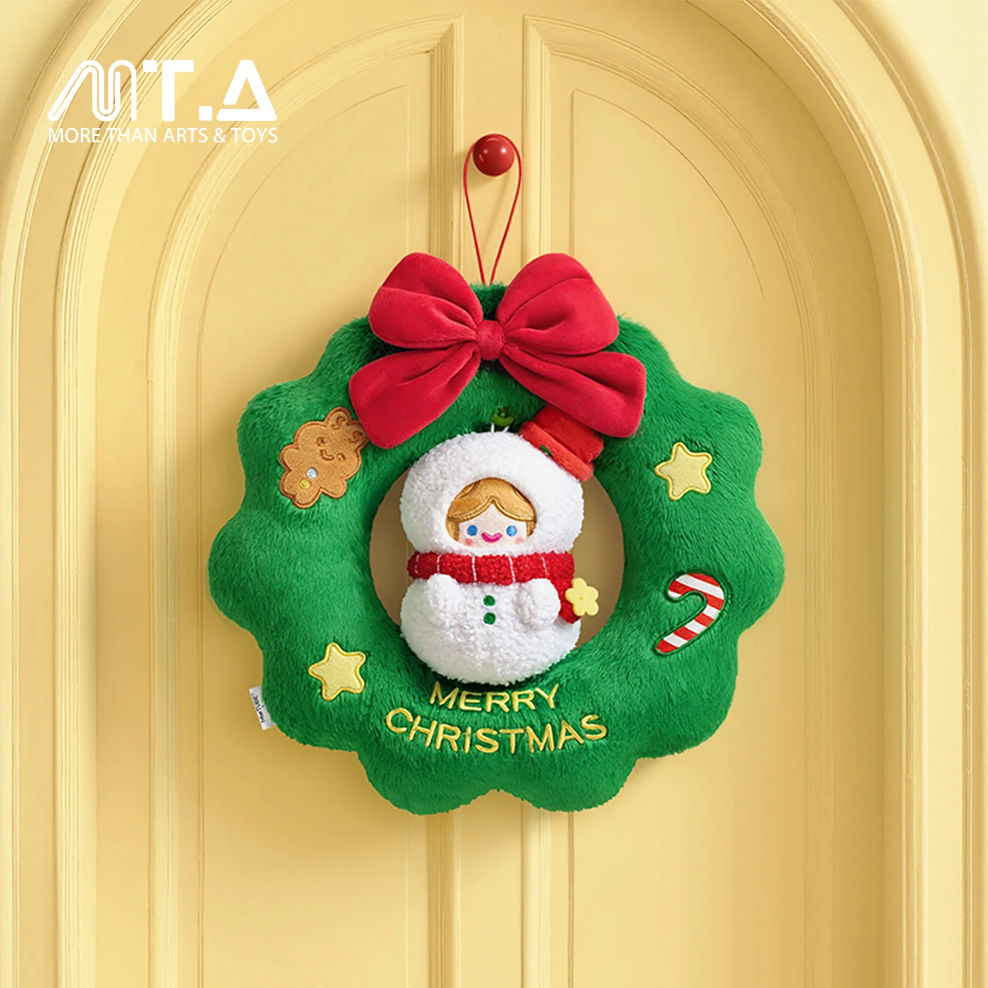 Rico Christmas Wreath Plush Toy