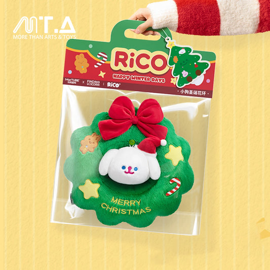 Rico Christmas Wreath Plush Toy