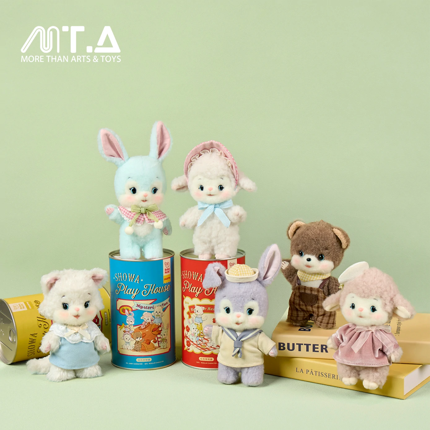 Bobo Nuts SHOWA Play House Series Plush Pendant Toy