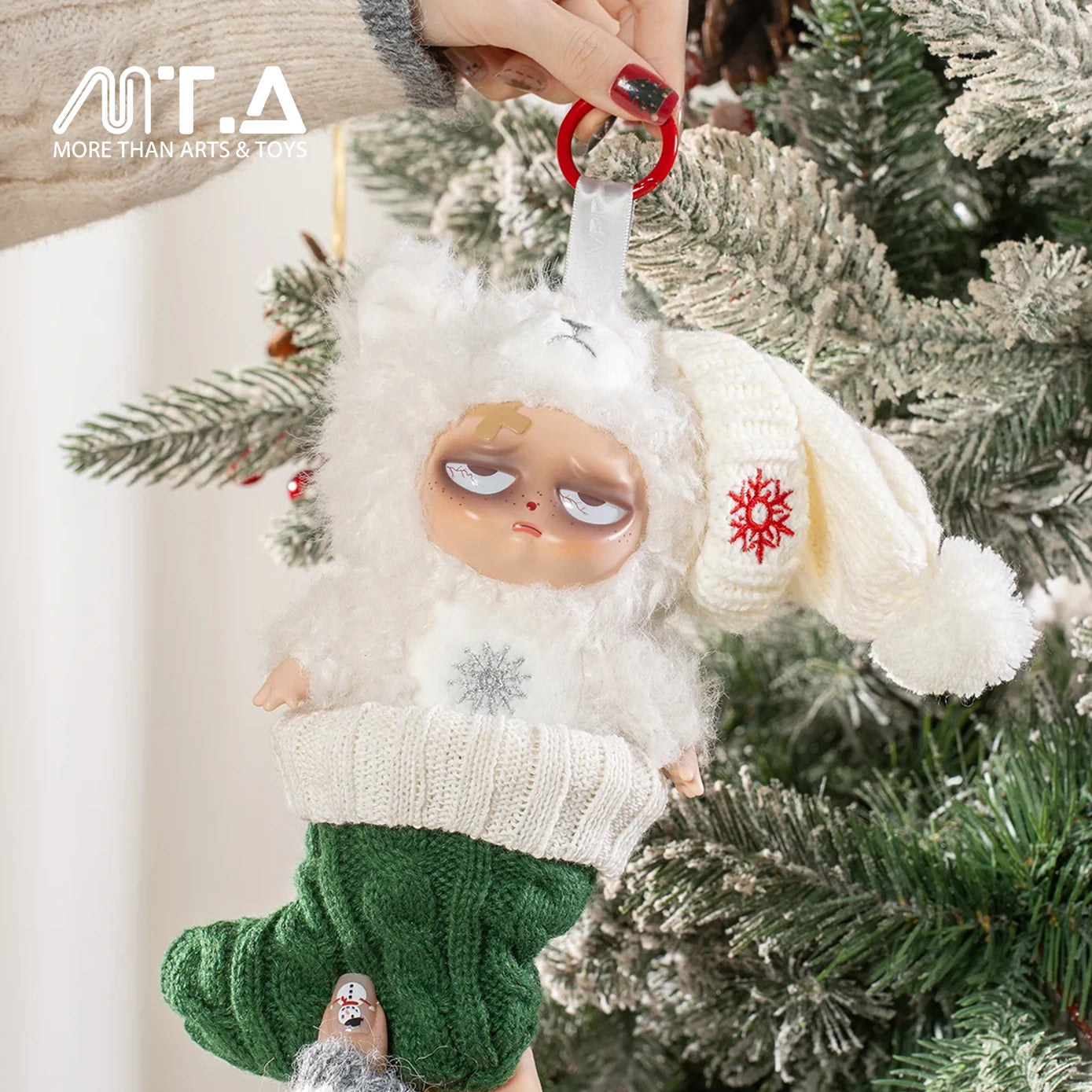 Sleepless Grumpipi Christmas Plush Pendant Blind Box