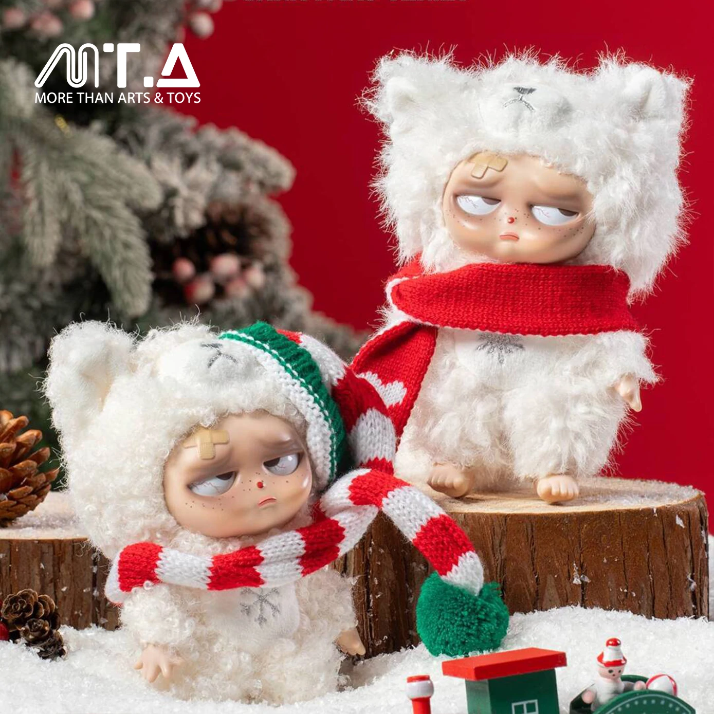 Sleepless Grumpipi Christmas Plush Pendant Blind Box