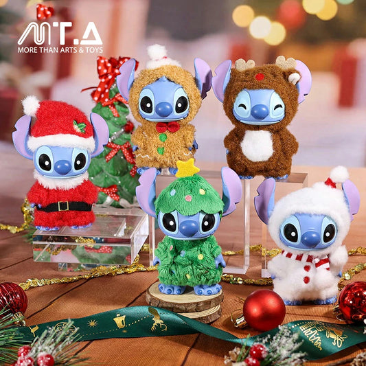 Stitch Christmas Holiday Dressed Plush Blind Box