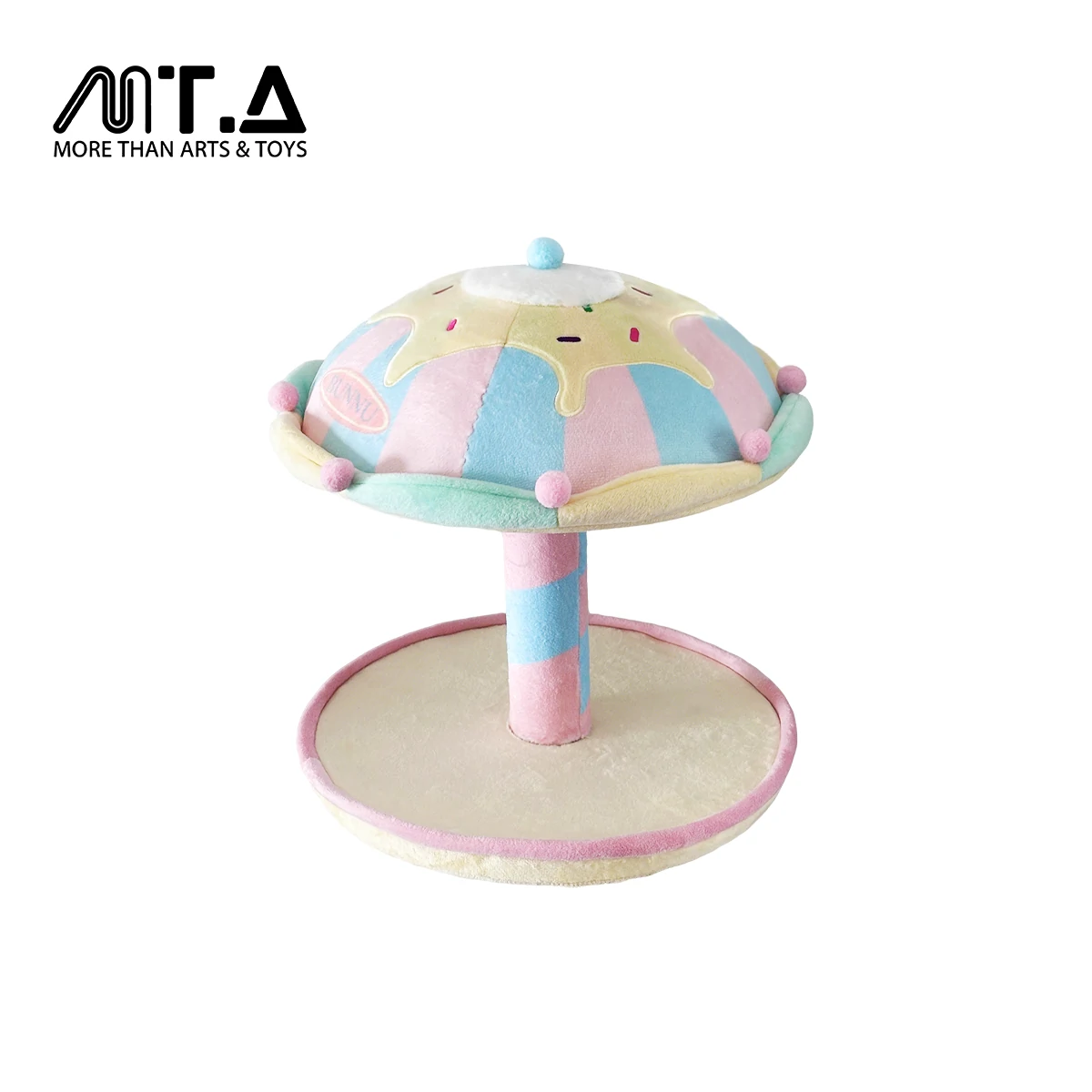 Sweet Swirl Plush Charm Display Stand | Rotating Magnetic Carousel Rack ...