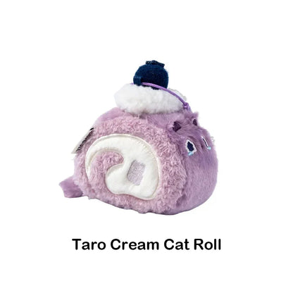 Christmas Carol Cat Swiss Roll Plush