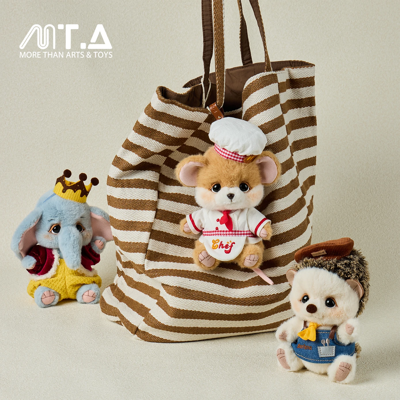 Bobo Nuts The Kiddom Sunrise Bakery Series Plush Pendant Toy