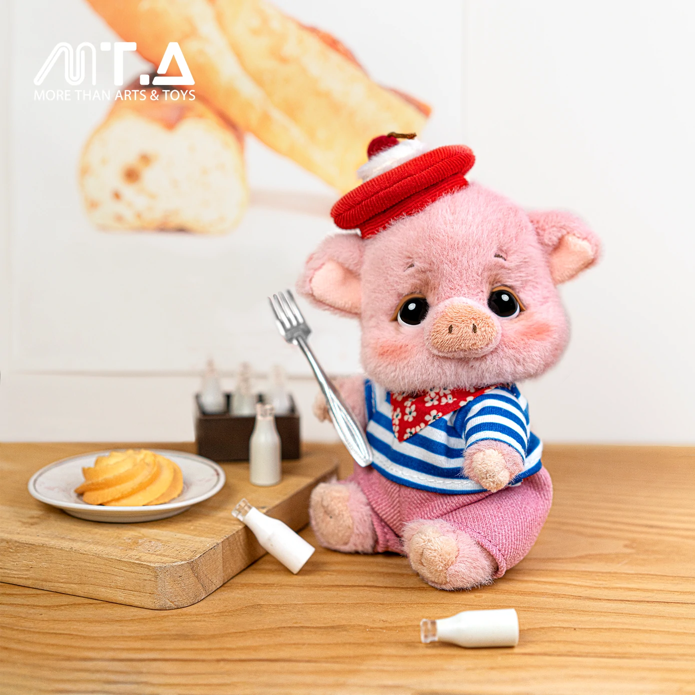 Bobo Nuts The Kiddom Sunrise Bakery Series Plush Pendant Toy