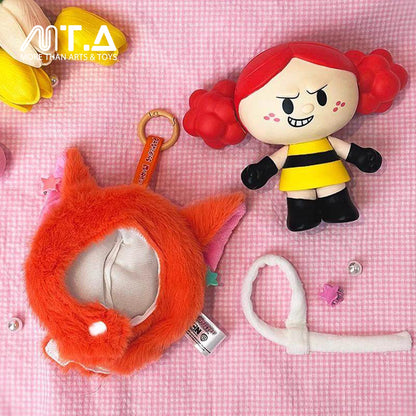 The Powerpuff Girls Animal Cape Series Plush Blind Box