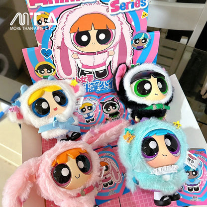 The Powerpuff Girls Animal Cape Series Plush Blind Box