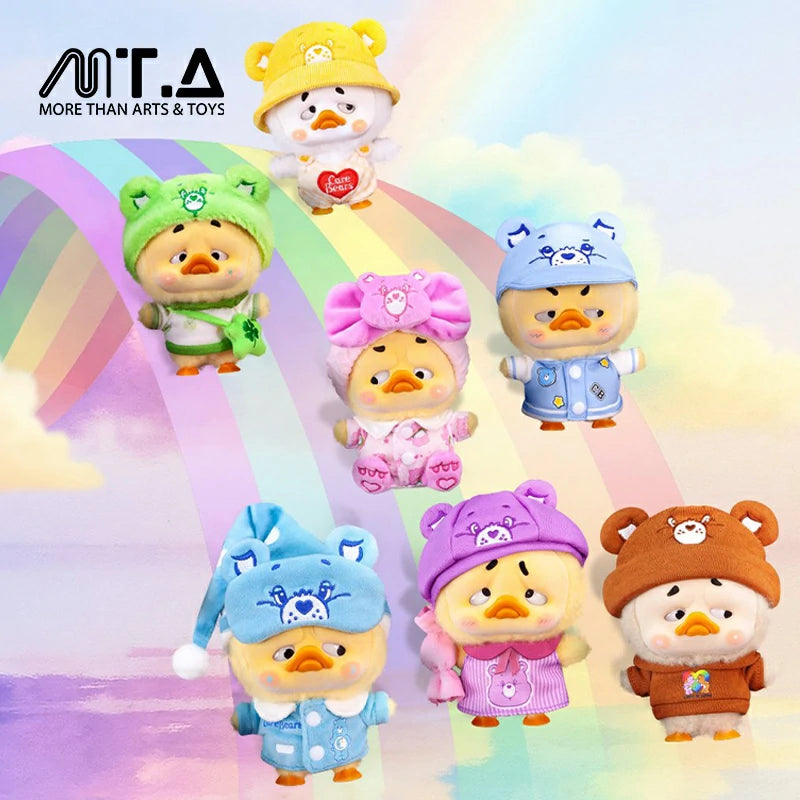 Care Bears x UpsetDuck Be Rainbow Duck Plush Keychain Blindbox