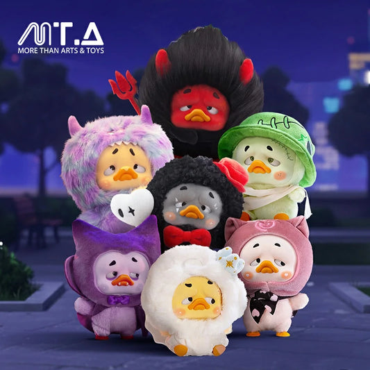 UpsetDuck Colorful Player Duck Plush Keychain Blind Box