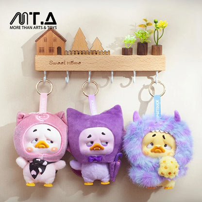 UpsetDuck Colorful Player Duck Plush Keychain Blind Box