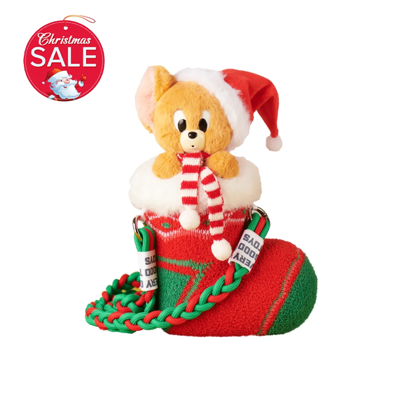 VGT Jerry Plush Christmas Stocking Bag