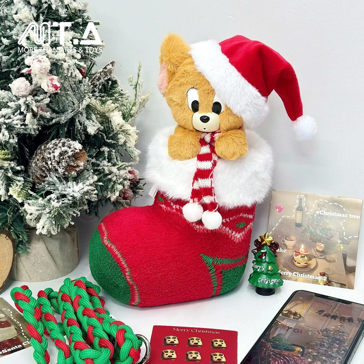 VGT Jerry Plush Christmas Stocking Bag