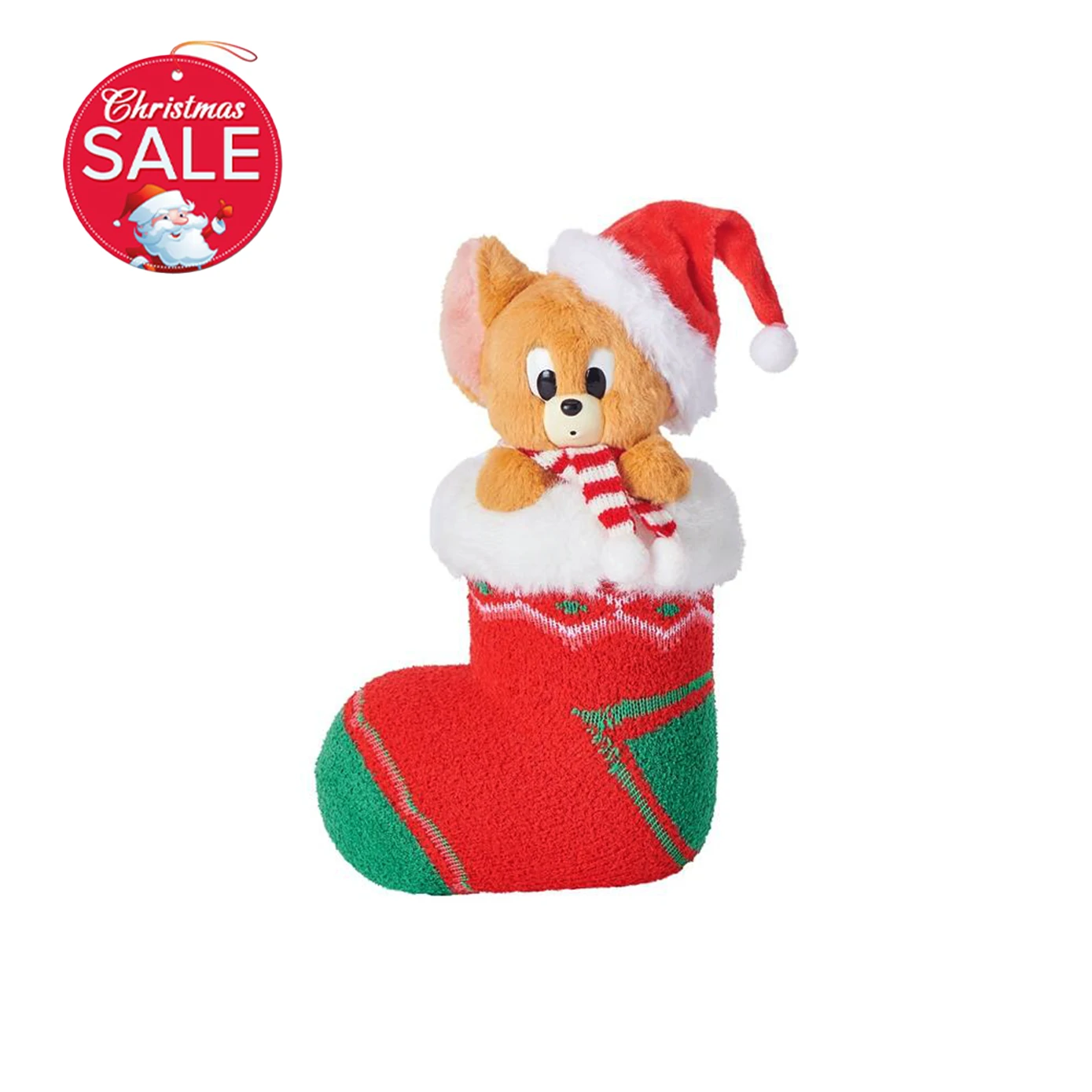 VGT Jerry Plush Christmas Stocking Bag
