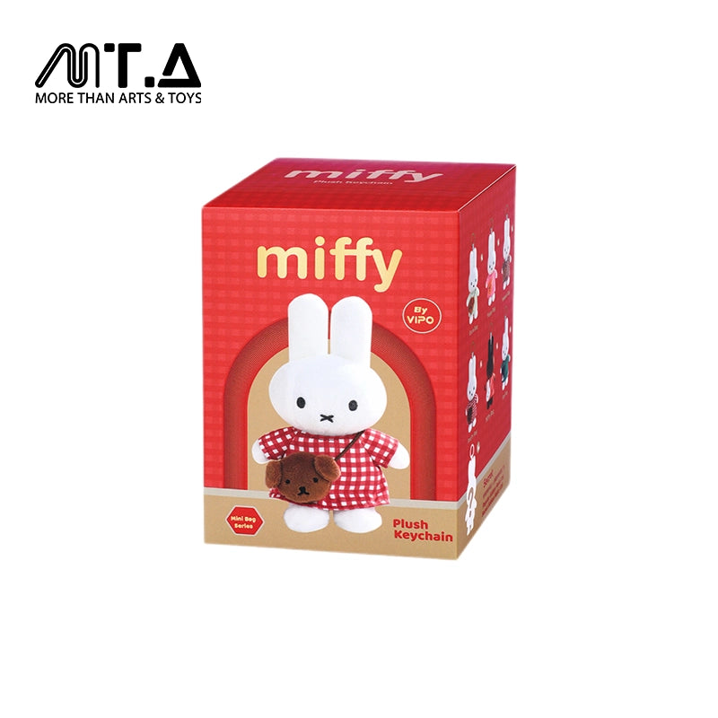 VIPO × Miffy Outing Series Plush Keychain Blind Box