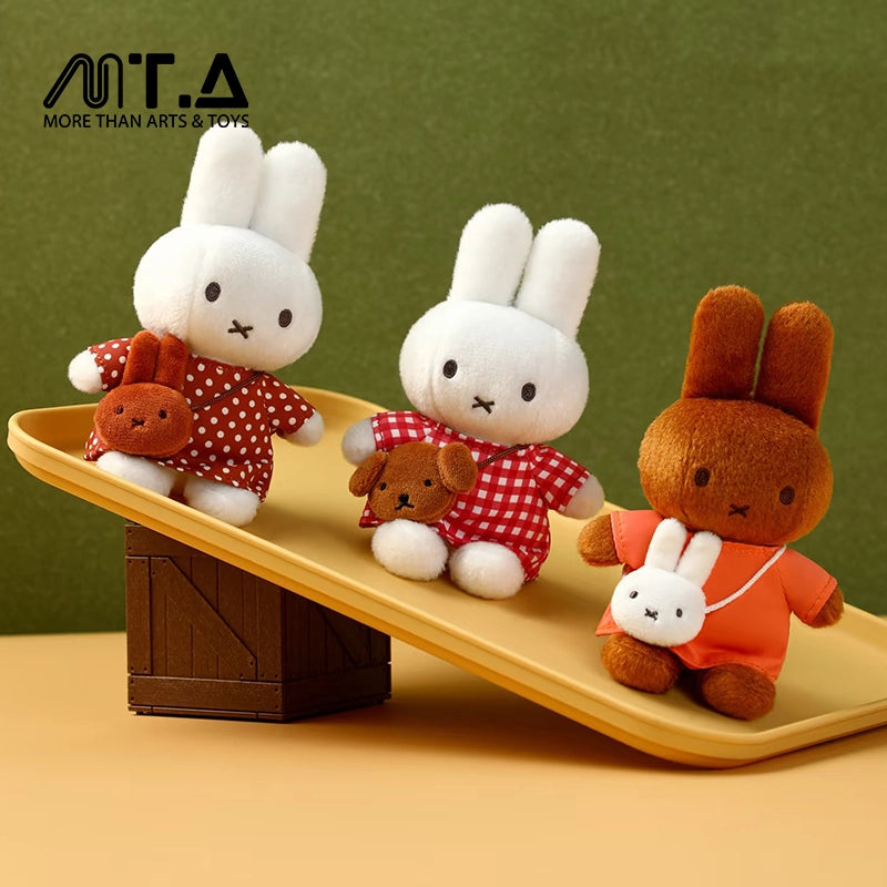 VIPO × Miffy Outing Series Plush Keychain Blind Box