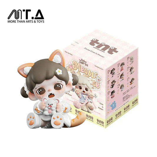 Zoraa Meow Cat Face Mini Series Figures Blind Box