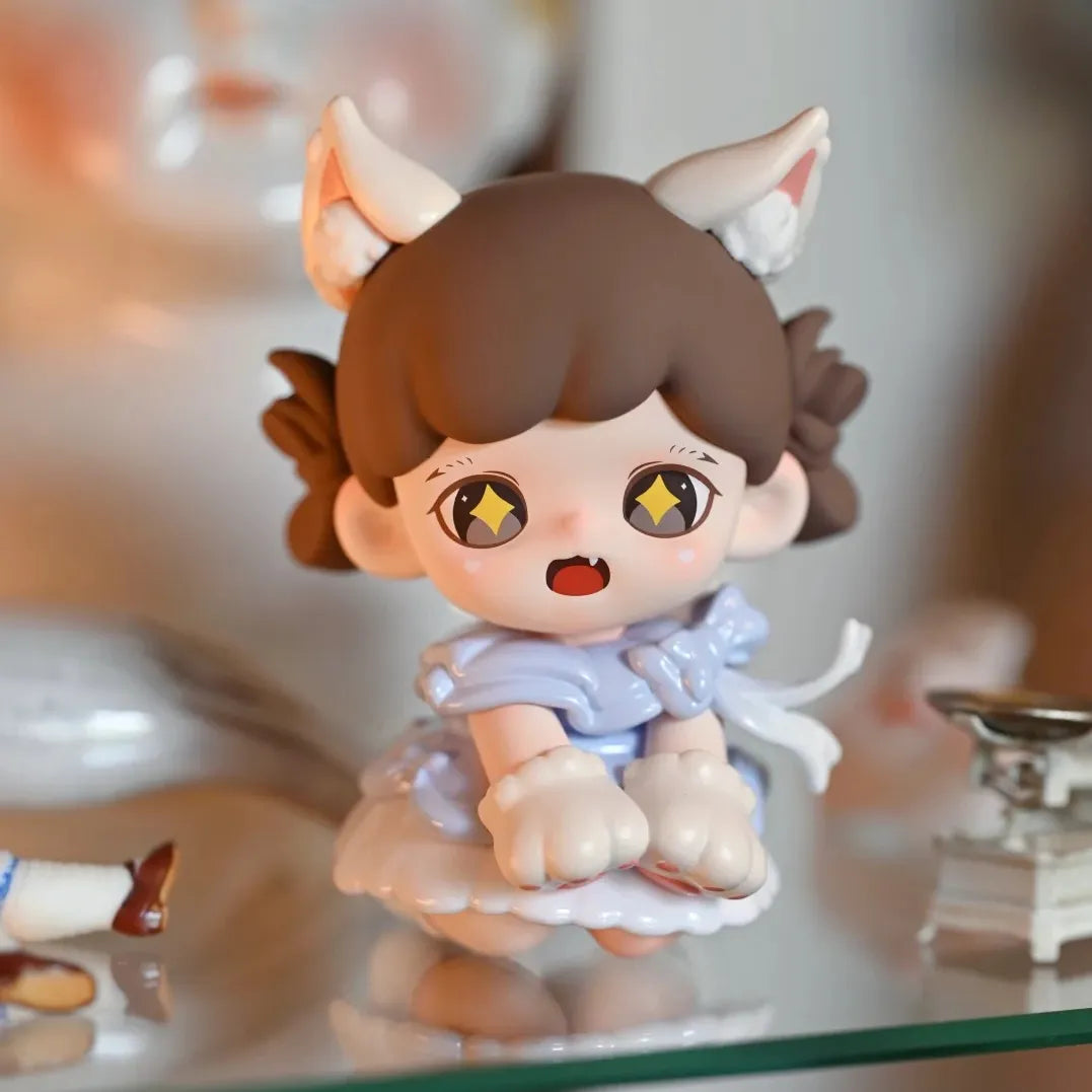 Zoraa Meow Cat Face Mini Series Figures Blind Box