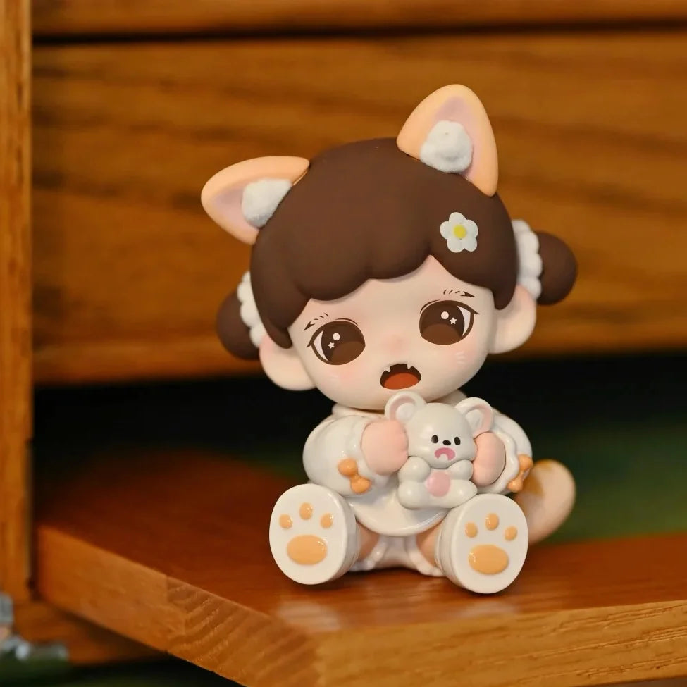 Zoraa Meow Cat Face Mini Series Figures Blind Box