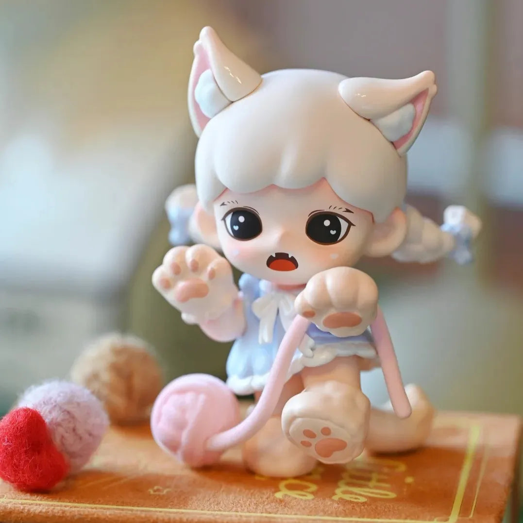 Zoraa Meow Cat Face Mini Series Figures Blind Box