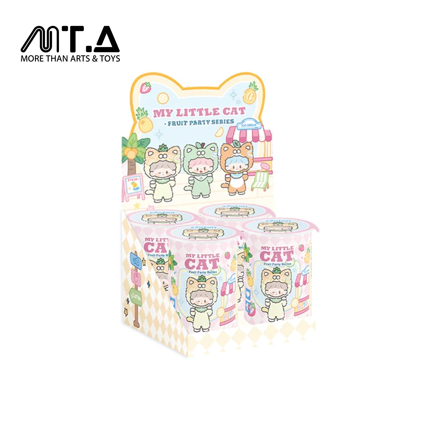 zZoton Fruit Party Plush Blind Box – Finding Unicorn zZoton Cat