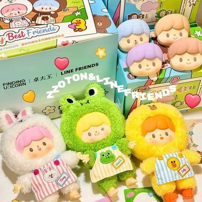zZoton x LINE FRIENDS - My BestFriends Series Plush Blind Box